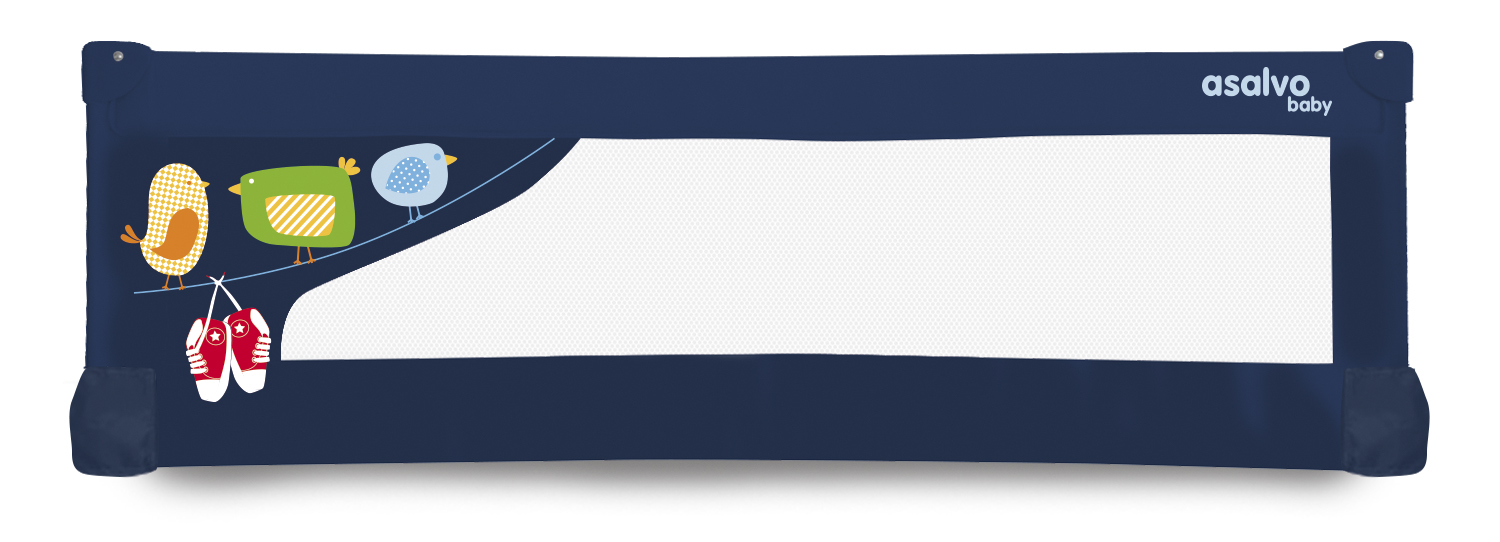 Barreira de Cama Pio Pio Azul 150 cm de Asalvo