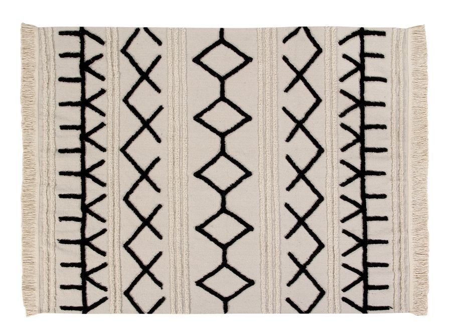 Tapete Lavavel 140 cm x 200 cm Bereber Canvas de Lorena Canals