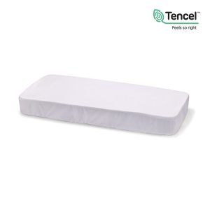 Lençol Ajustável Tencel C.60 60X120 Liso e Rosa - 40162