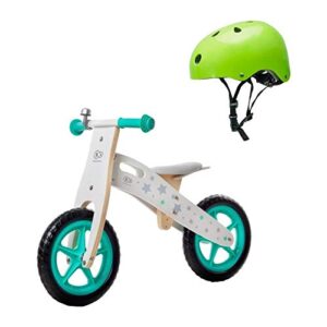 Kinderkraft Balance Bicicleta Runner Estrelas com Casco