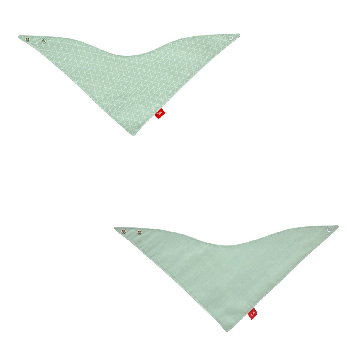 Babete Bandana Tri Pack 2 Be Moon Verde 38x18 - 44014