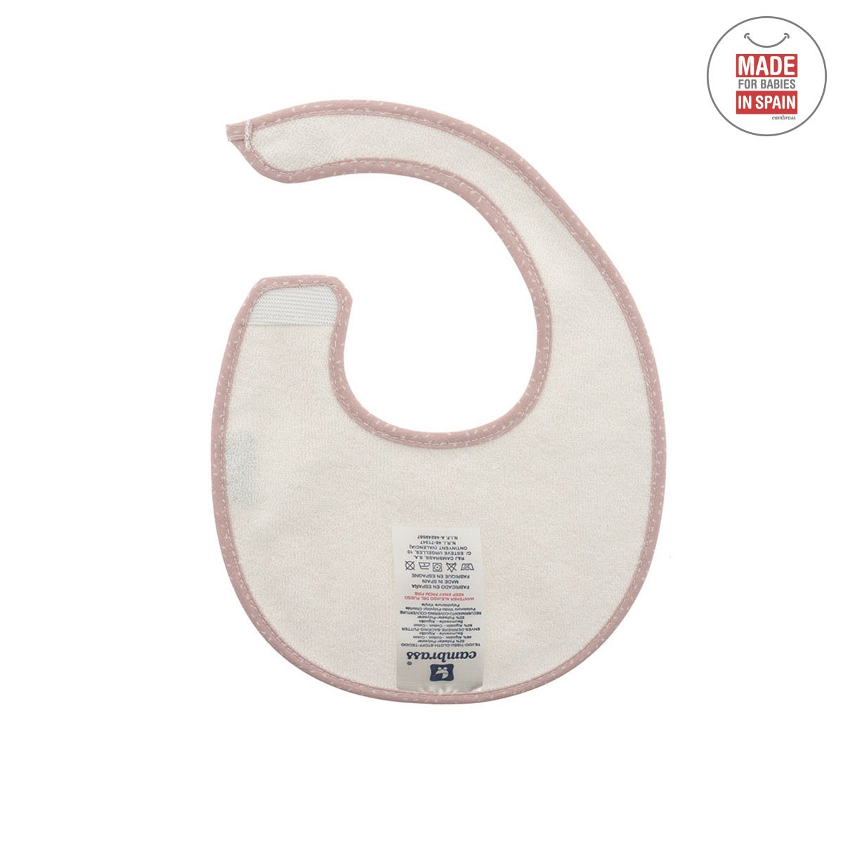 Babete Redondo com Velcro Sky Rosa/Estrela 16x19 - 44566 - Image 2