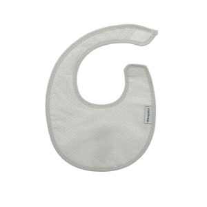 Babete Redondo com Velcro Sky Cinza/Chuva 16x19 - 44571