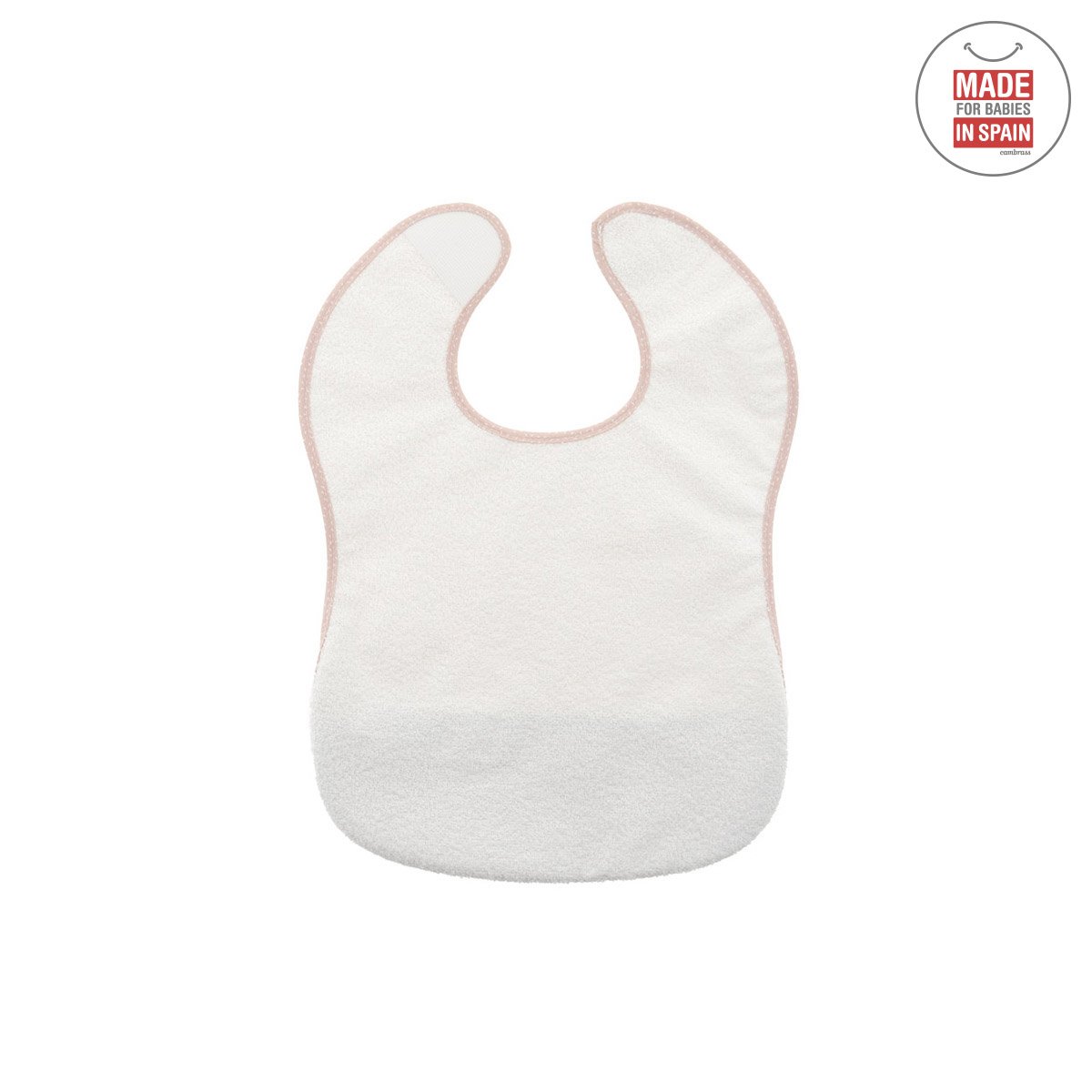 Babete Plastificado Quadrado Sky Rosa/Chuva 28x36 - 44614 - Image 2