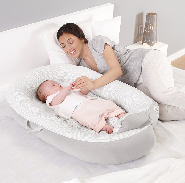 Cojin Ninho Colecho Growing Baby Nest Jane - Grey Star - Image 2