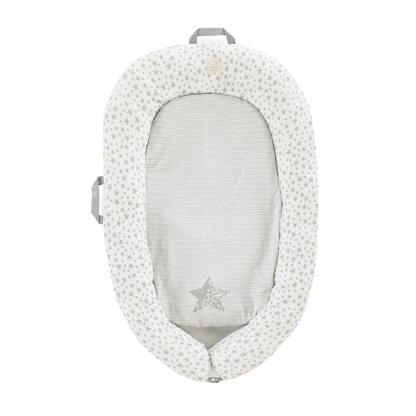 Cojin Ninho Colecho Growing Baby Nest Jane - Grey Star
