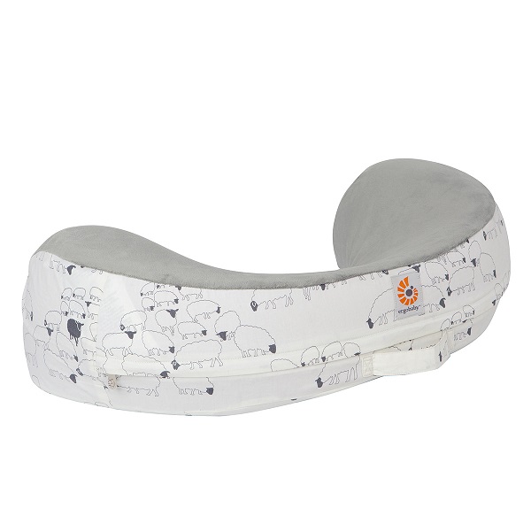 Funda Almohada de Lactancia Ergobaby Natural Curve - Ovelhas