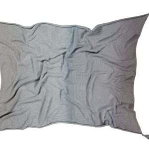 Manta Bebé Dégradé Cinza/Baby Blanket Ombré Grey