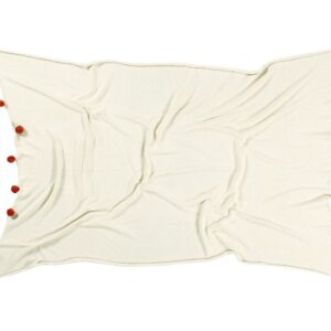 Manta Bubbly Natural-Terracota/Blanket Bubbly Natural - Terracota