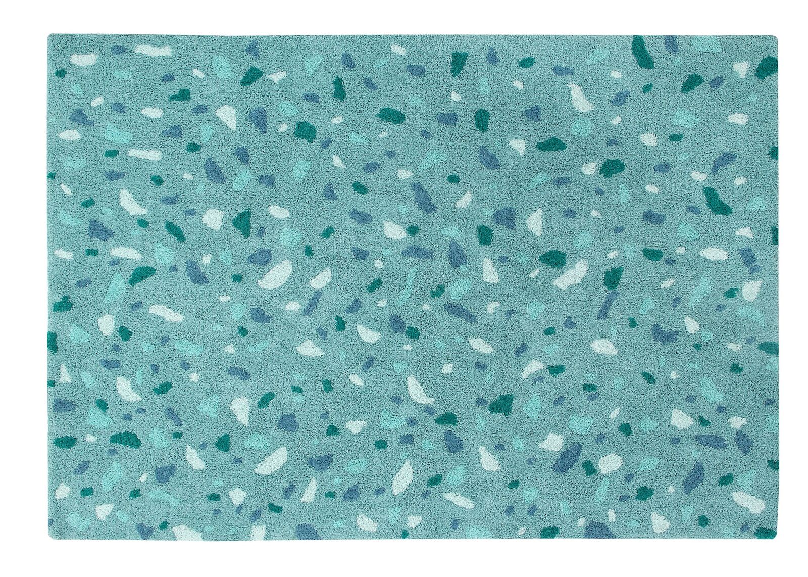 Tapete Lavavel Terrazzo Aquamarine 140 x 200 de Lorena Canals