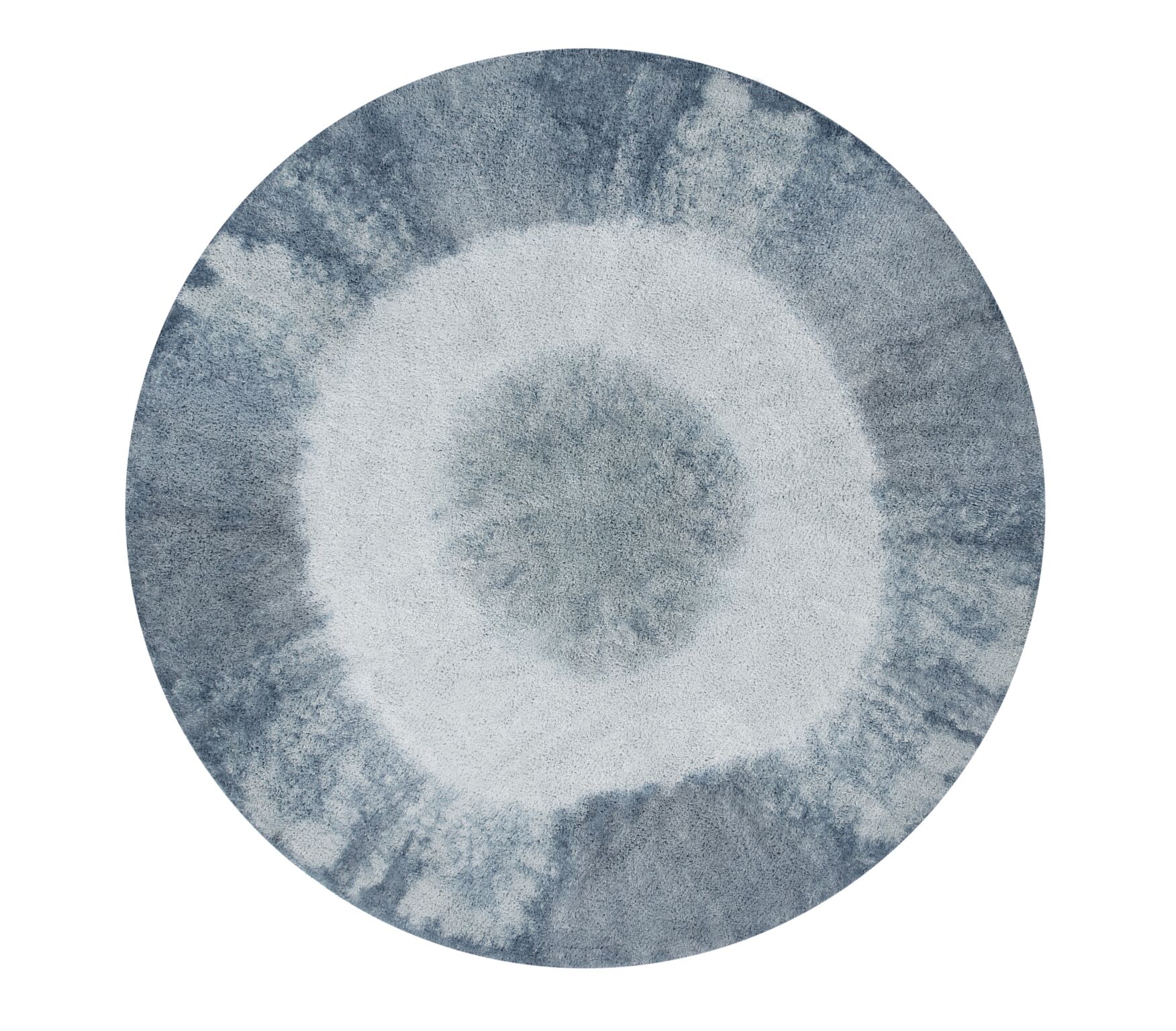 Tapete Lavavel Tie-Dye Azul Vintage Ø 150 cm de Lorena Canals
