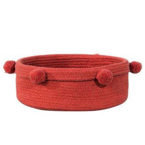 Cesta Tray Brick Red Lorena Canals