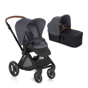Cochecito 2 peças Micro Jane Muum - Jet Black