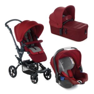 Cochecito 3 peças Micro Koos iSize Jane Epic - Red Being