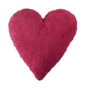 Cojin Lavable Heart Fuchsia de Lorena Canals