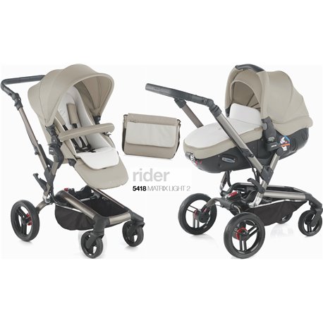 Duo Carrinho Rider + Matrix Light 2 de Jane - Off White