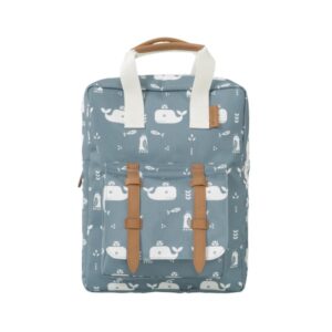 Mochila Mini Fresk 1-3 anos - Baleia Azul