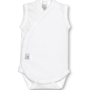 Pack 3 body sin mangas bolsa talla 3 m Basic Branco