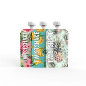 Set 3 Bolsitas Reutilizaveis para Alimentos Twistshake 110ml