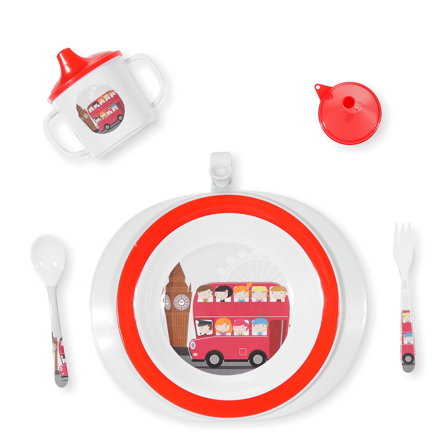Set Vajilla Plato Termo London