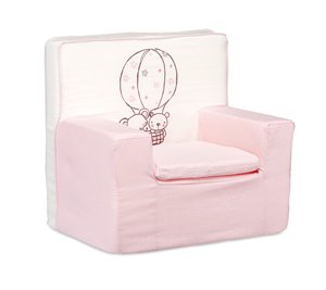 Poltrona canvas Globo Rosa