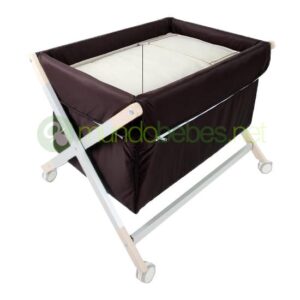 Vestidura Miniberço Aluminio Coccu - Chocolate