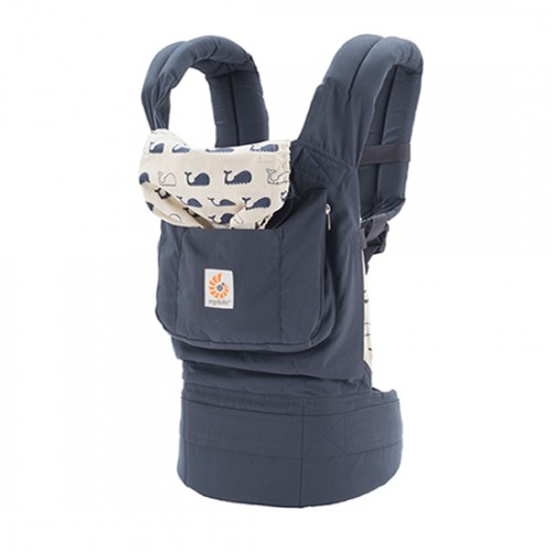 Mochila Portabebes Ergobaby Original - Marinho Baleias