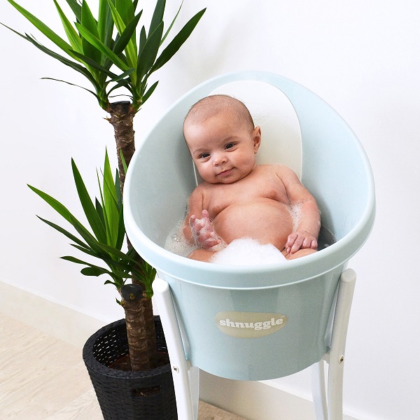 Bañera Shnuggle ergonomica Agua/Blanco - Image 2