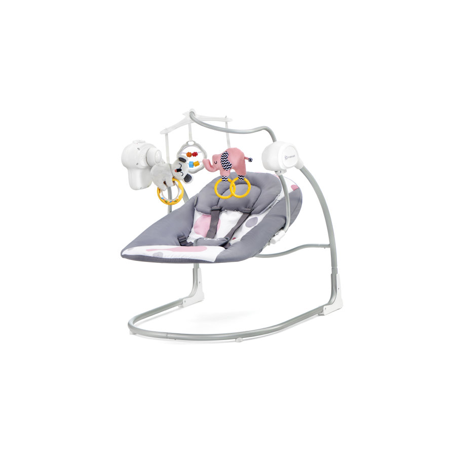 Kinderkraft Baby Rocker Minky Rosa