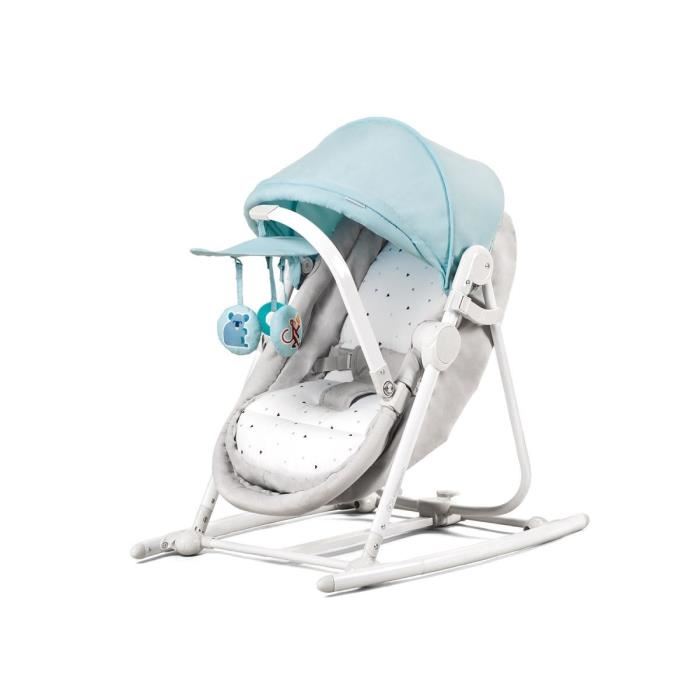 Berço Kinderkraft 5in1 Unimo Azul Claro