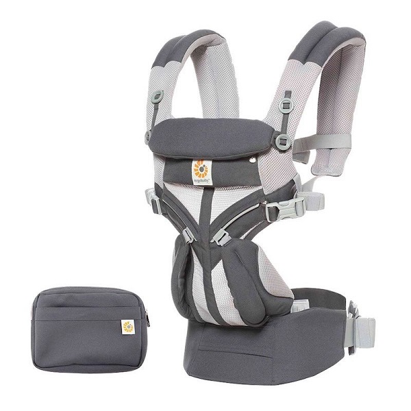 Mochila Portabebes Ergobaby Omni 360 Cool Air - Carbon Grey