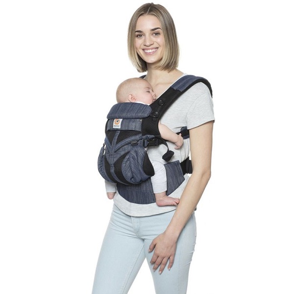 Mochila Portabebes Ergobaby Omni 360 Cool Air - Indigo - Image 2
