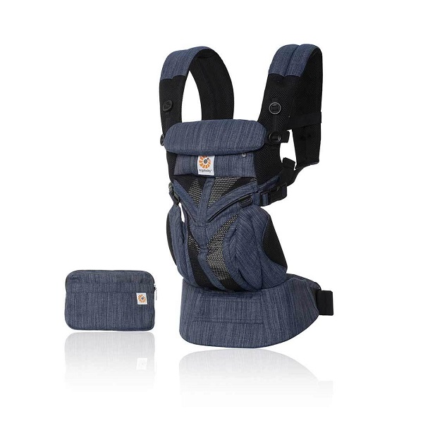 Mochila Portabebes Ergobaby Omni 360 Cool Air - Indigo