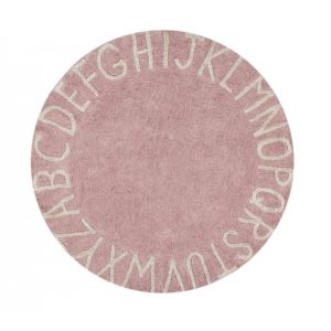 Tapete Lavavel Round ABC de Lorena Canals - Vintage Nude
