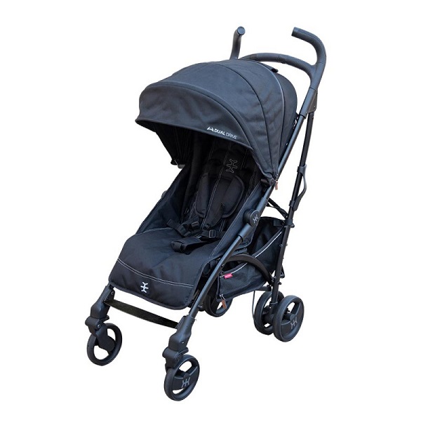 Cadeira de passeio Nikidom Dual Drive - Jet Black