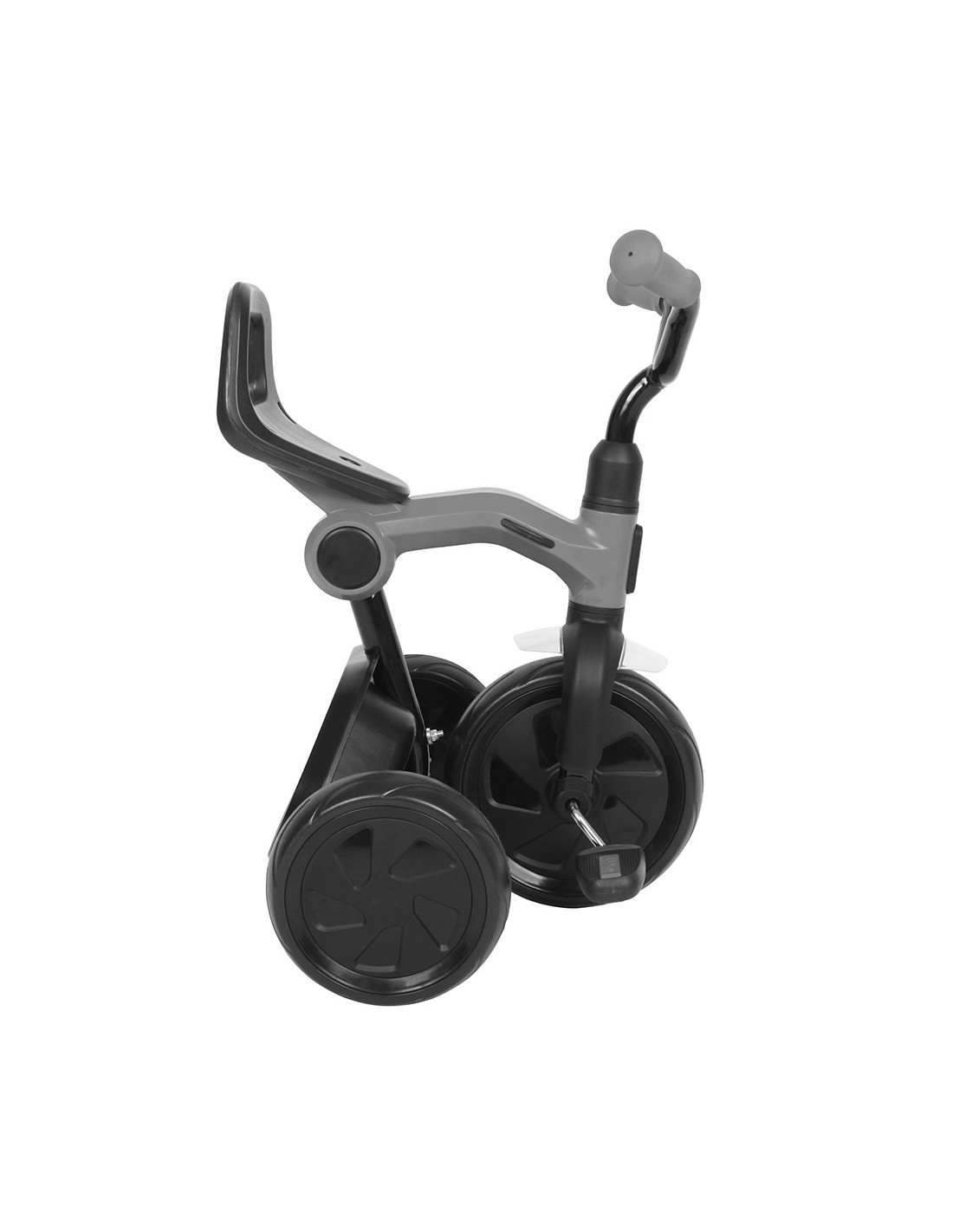 Triciclo Dobrável Qplay Ant Plus Cinza com Barra de Empurrar - Image 2